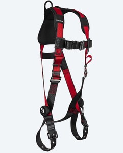 FALLTECH 7008CLX L/XL RED TRADESMAN PRO HARNESS